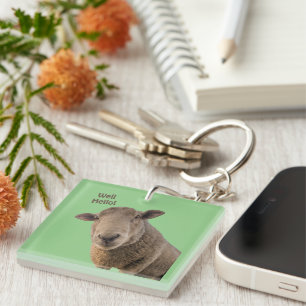 Sheep Key Ring