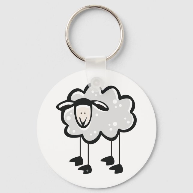 Sheep Key Ring (Front)