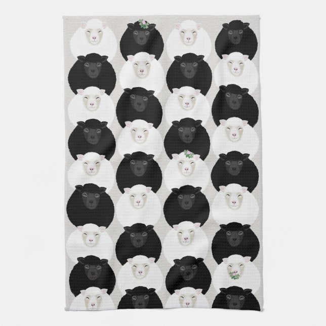 Sheep Kitchen Towel (Vertical)