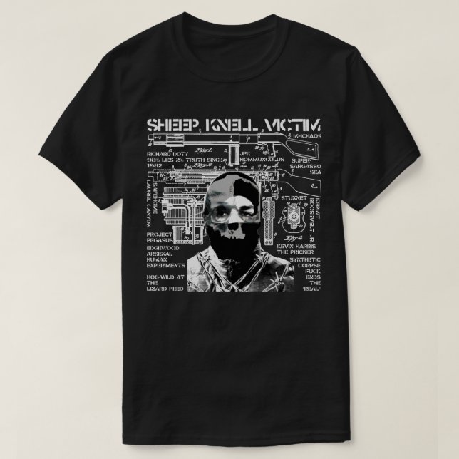 Sheep Knell Victim - Alan S. Tofighi T-Shirt (Design Front)