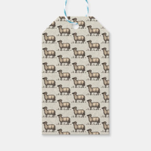 Sheep Lamb Farm Animal Vintage Gift Tags