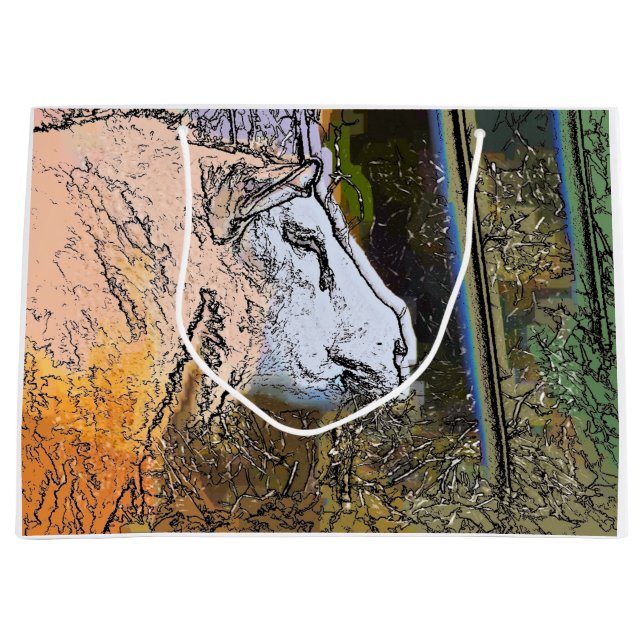 SHEEP LARGE GIFT BAG (Front)