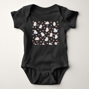Sheep love baby bodysuit