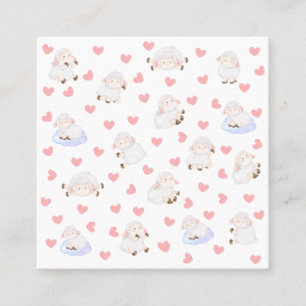 Sheep love calling card