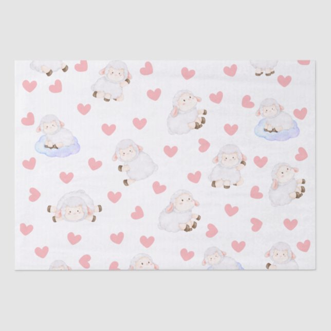 Sheep love tissue paper (Front)