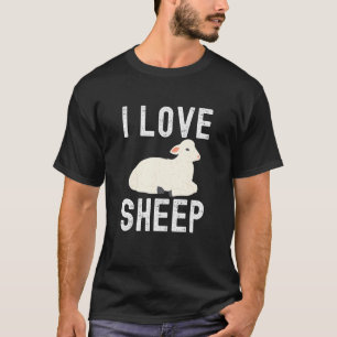 Sheep Lover, I Love Sheep T-Shirt