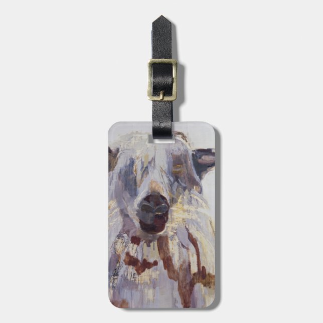 Sheep Luggage Tag (Front Vertical)