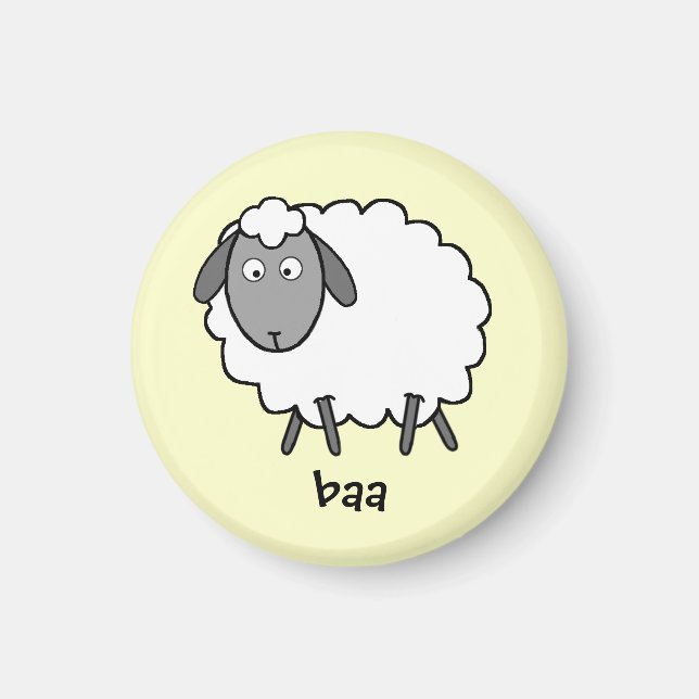 Sheep Magnet (Front)