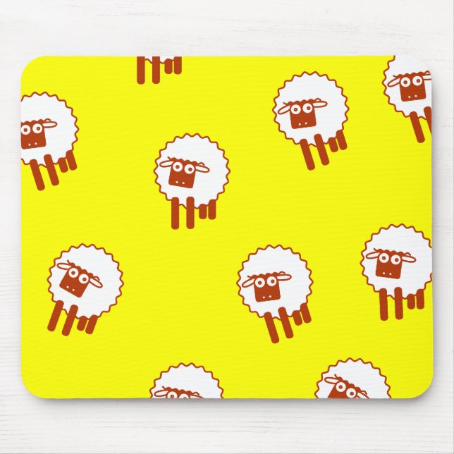 sheep mouse pad (Front)