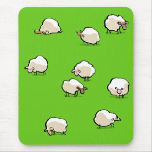 sheep mouse pad