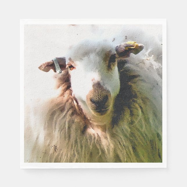 SHEEP NAPKIN (Front)