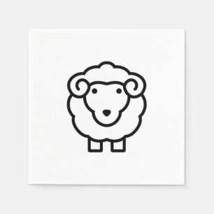 Sheep Napkin