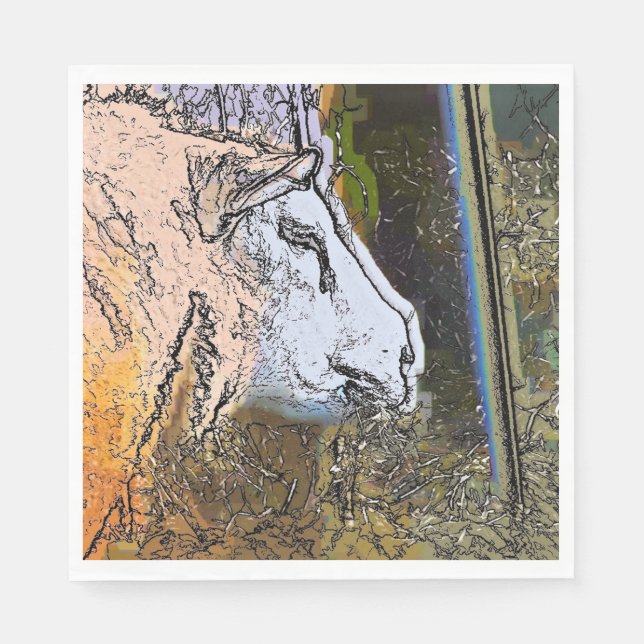 SHEEP NAPKIN (Front)