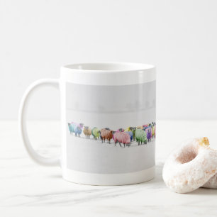 Sheep of Many Colours Coffee Mug