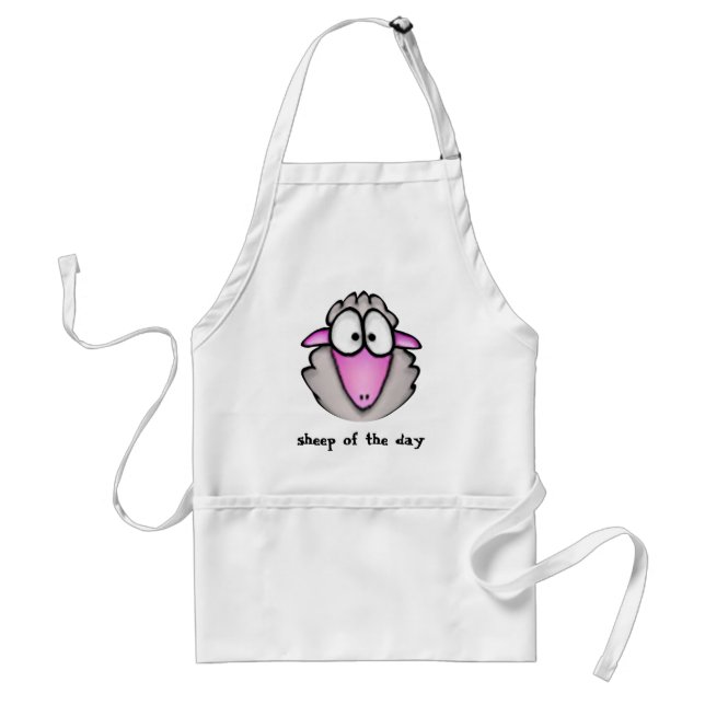 Sheep of the Day Apron (Front)