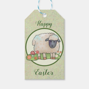 Sheep on pasture gift tags