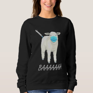 Sheep Or Sheeple Anti Vaccine Anti Mask Sweatshirt