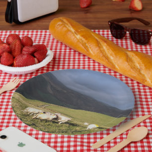 SHEEP PAPER PLATE