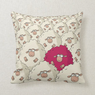 Sheep Pattern Cushion