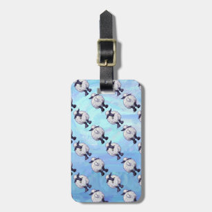 Sheep Patterns Luggage Tag