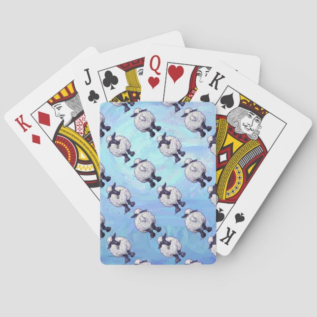 Sheep Patterns Playing Cards (Back)