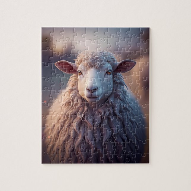 sheep puzzle (Vertical)