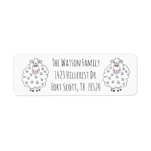 SHEEP Return Address Label