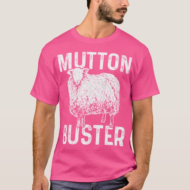 Sheep Riding State Fair Mutton Buster T-Shirt (Front)