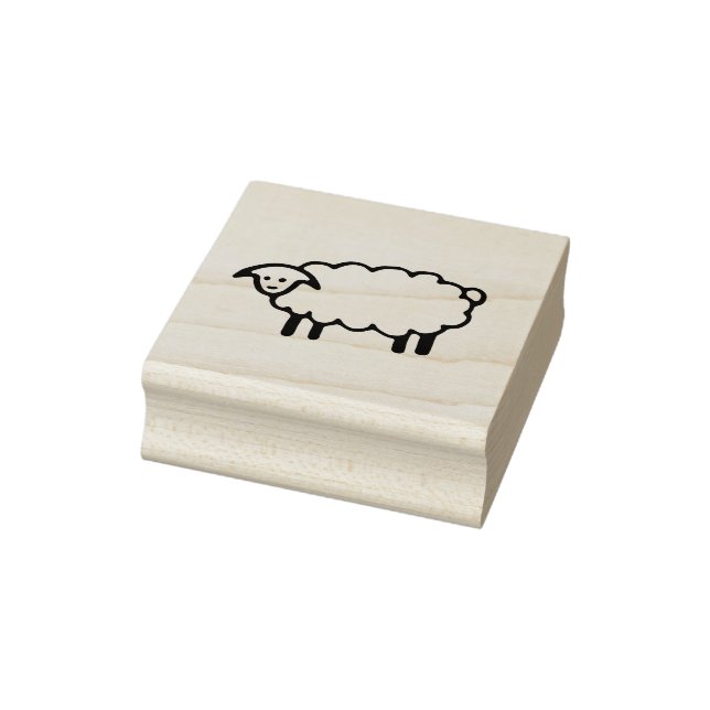 Sheep rubber stamp, farm rubber stamp, sheep stamp (Stamp)