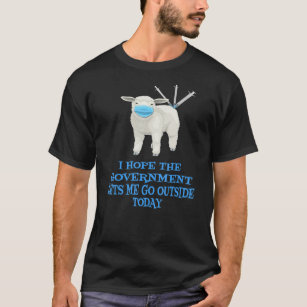 Sheep Sheeple Anti Vaccine Vax Mask Mandate Wants  T-Shirt