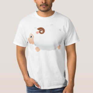 Sheep Sheeps Mammals White Cute Animal T-Shirt