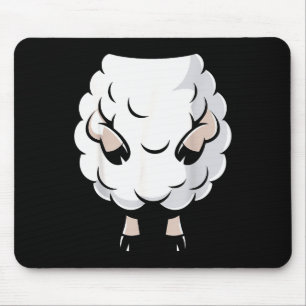 Sheep Shirt Adult Kids Men Women Lamb Sheep Costum Mouse Pad