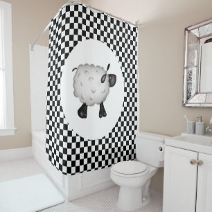 Sheep Shower Curtain