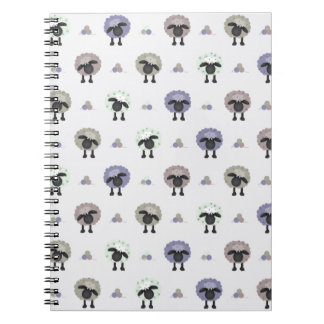 Sheep Spiral Notebook