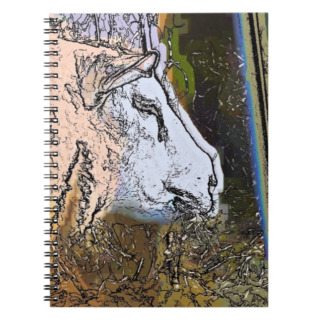 SHEEP SPIRAL NOTEBOOK (Front)