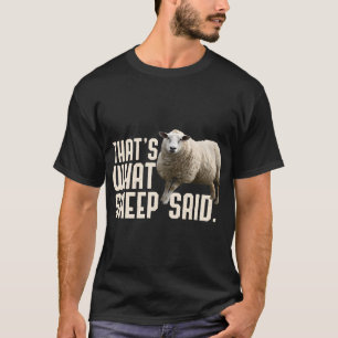 Sheep & T-Shirt