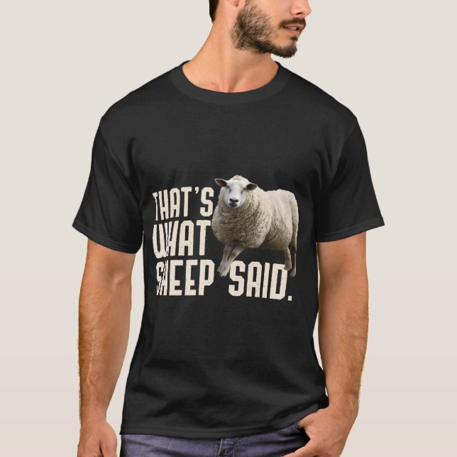 Sheep & T-Shirt (Front)