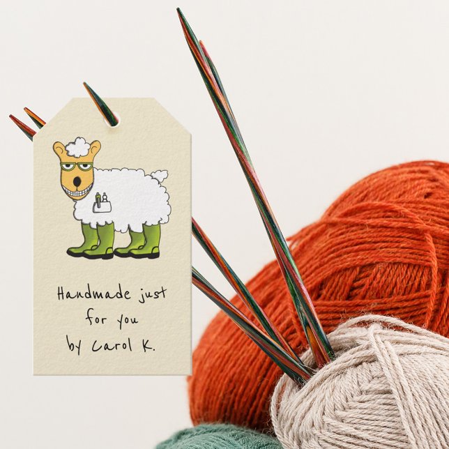Sheep Themed Knitter's Gift Tags (Creator Uploaded)