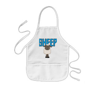 Sheep Tshirts and Gifts Kids Apron