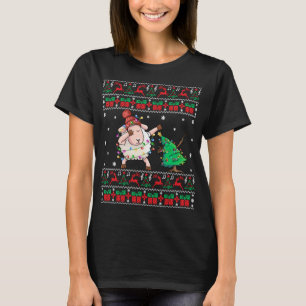 Sheep Ugly Christmas Sweater Dabbing Sheep Xmas El