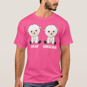 Sheep Unschaf Word Game For Photographers Sheep T-Shirt