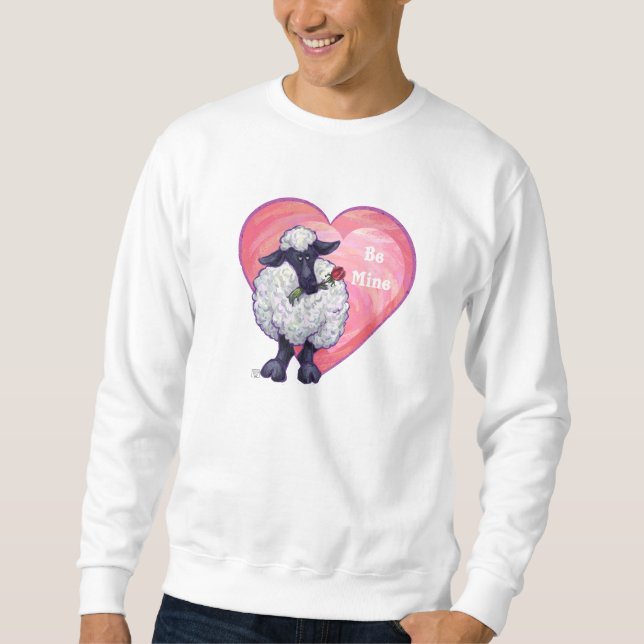 Sheep Valentine's Day Sweatshirt (Front)