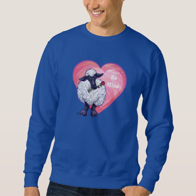 Sheep Valentine's Day Sweatshirt (Front)