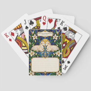 Sheep Wedding Guest Book Signing Deck Playing Cards