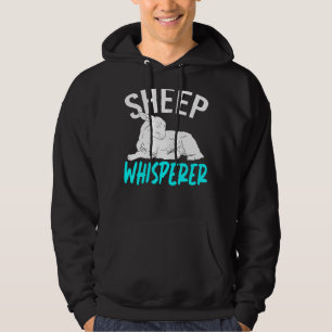 Sheep Whisperer Farm Animal Farmer Farming Sheep Hoodie