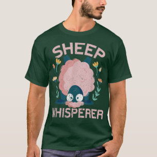 Sheep Whisperer Local Farm Lover Funny Sheep Farm T-Shirt