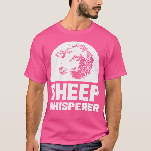 Sheep Whisperer Sheep T-Shirt (Front)