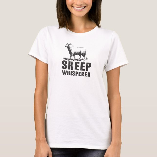 Sheep whisperer T-Shirt (Front)