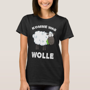 Sheep Wool For Shepherds And Farmers T-Shirt