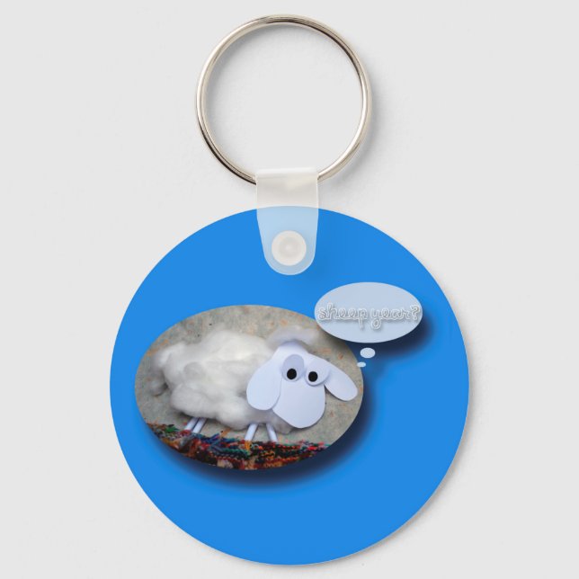 Sheep Year? Chinese New Year 2015 Key Ring (Front)